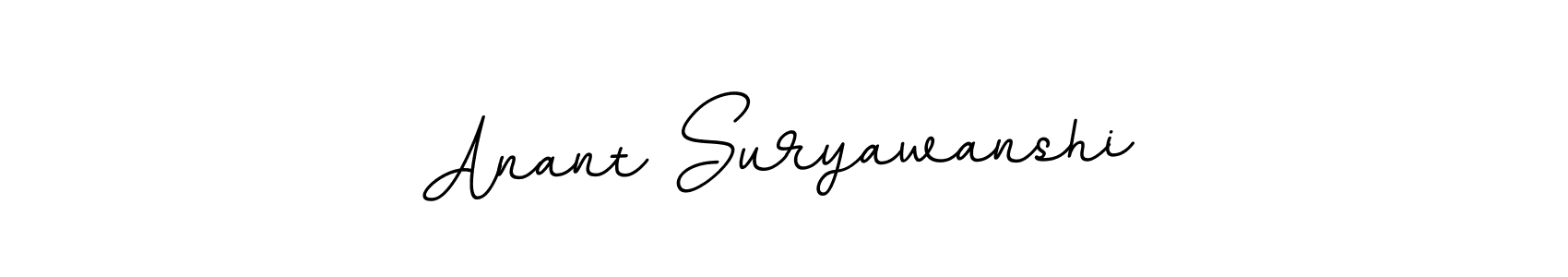 Use a signature maker to create a handwritten signature online. With this signature software, you can design (BallpointsItalic-DORy9) your own signature for name Anant Suryawanshi. Anant Suryawanshi signature style 11 images and pictures png