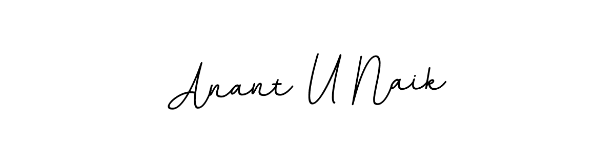 Make a beautiful signature design for name Anant U Naik. Use this online signature maker to create a handwritten signature for free. Anant U Naik signature style 11 images and pictures png