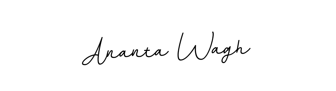 Design your own signature with our free online signature maker. With this signature software, you can create a handwritten (BallpointsItalic-DORy9) signature for name Ananta Wagh. Ananta Wagh signature style 11 images and pictures png