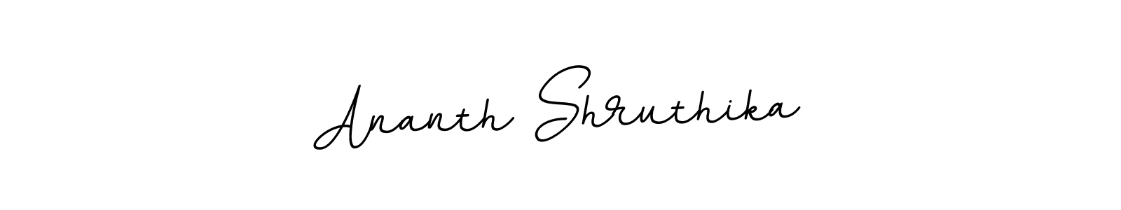 Also You can easily find your signature by using the search form. We will create Ananth Shruthika name handwritten signature images for you free of cost using BallpointsItalic-DORy9 sign style. Ananth Shruthika signature style 11 images and pictures png