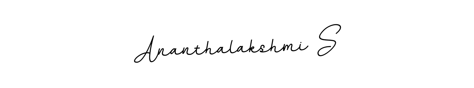 Make a beautiful signature design for name Ananthalakshmi S. Use this online signature maker to create a handwritten signature for free. Ananthalakshmi S signature style 11 images and pictures png