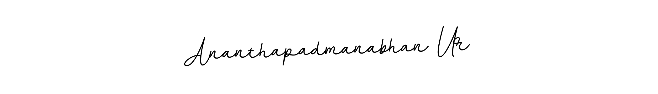 Create a beautiful signature design for name Ananthapadmanabhan Ur. With this signature (BallpointsItalic-DORy9) fonts, you can make a handwritten signature for free. Ananthapadmanabhan Ur signature style 11 images and pictures png