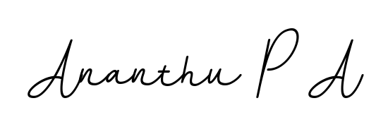 Enhance your business communications with Ananthu P A signature in BallpointsItalic-DORy9 lettering. Clean, modern, and universally compatible. Ananthu P A signature style 11 images and pictures png