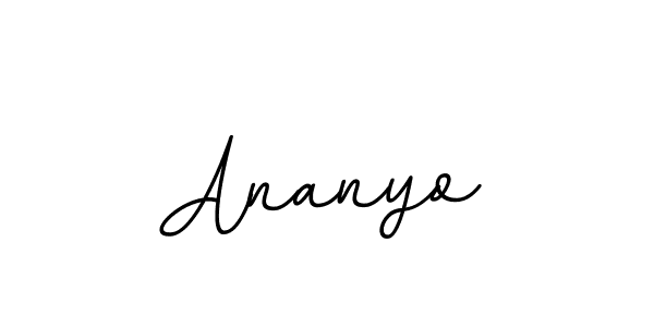 Create a beautiful signature design for name Ananyo. With this signature (BallpointsItalic-DORy9) fonts, you can make a handwritten signature for free. Ananyo signature style 11 images and pictures png