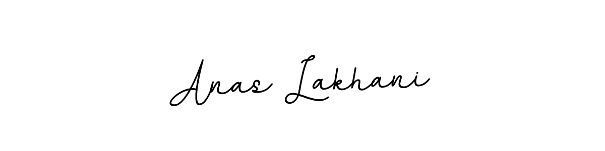 Use a signature maker to create a handwritten signature online. With this signature software, you can design (BallpointsItalic-DORy9) your own signature for name Anas Lakhani. Anas Lakhani signature style 11 images and pictures png