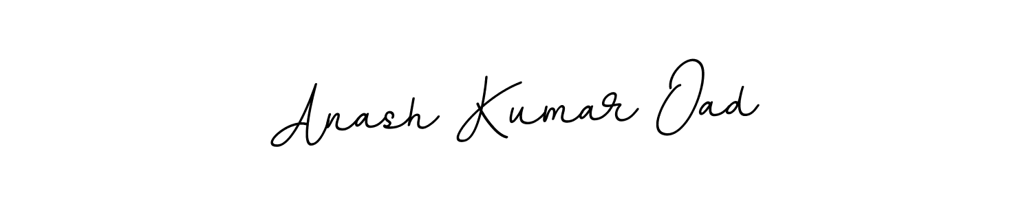 This is the best signature style for the Anash Kumar Oad name. Also you like these signature font (BallpointsItalic-DORy9). Mix name signature. Anash Kumar Oad signature style 11 images and pictures png