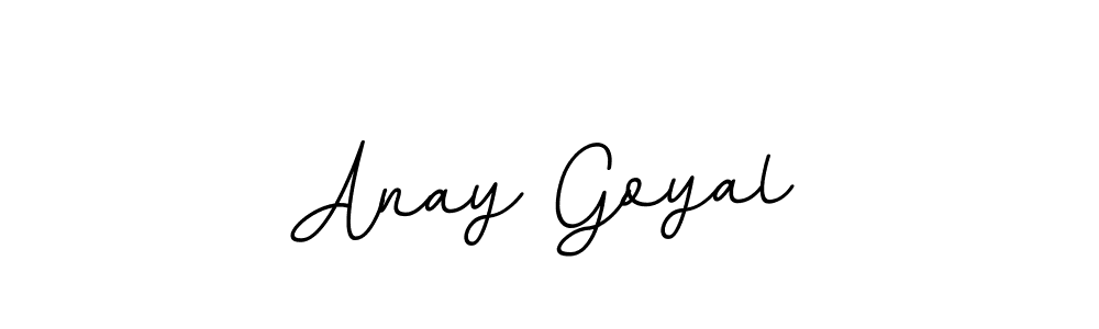 This is the best signature style for the Anay Goyal name. Also you like these signature font (BallpointsItalic-DORy9). Mix name signature. Anay Goyal signature style 11 images and pictures png