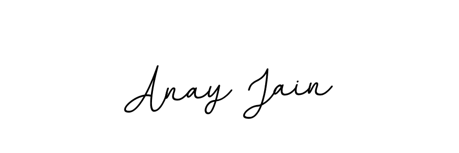 The best way (BallpointsItalic-DORy9) to make a short signature is to pick only two or three words in your name. The name Anay Jain include a total of six letters. For converting this name. Anay Jain signature style 11 images and pictures png