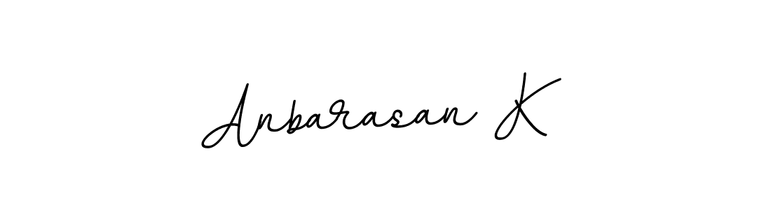 if you are searching for the best signature style for your name Anbarasan K. so please give up your signature search. here we have designed multiple signature styles  using BallpointsItalic-DORy9. Anbarasan K signature style 11 images and pictures png