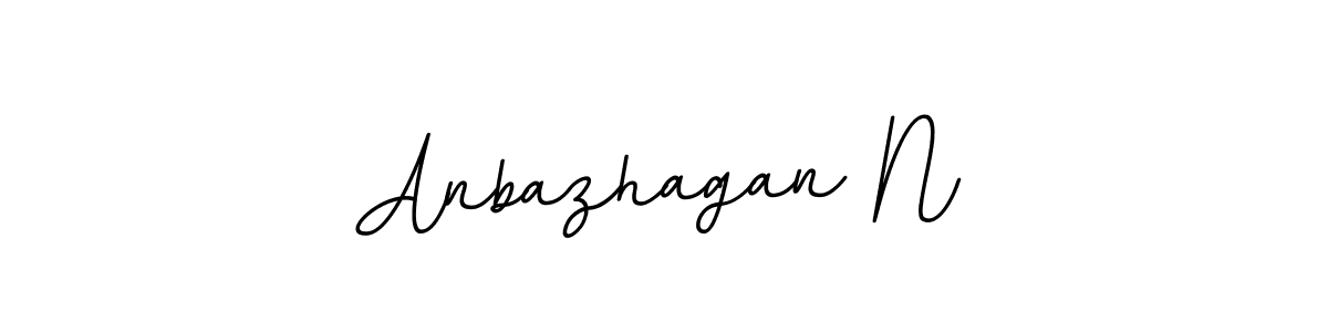 Create a beautiful signature design for name Anbazhagan N. With this signature (BallpointsItalic-DORy9) fonts, you can make a handwritten signature for free. Anbazhagan N signature style 11 images and pictures png