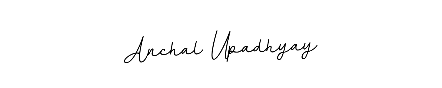 Design your own signature with our free online signature maker. With this signature software, you can create a handwritten (BallpointsItalic-DORy9) signature for name Anchal Upadhyay. Anchal Upadhyay signature style 11 images and pictures png