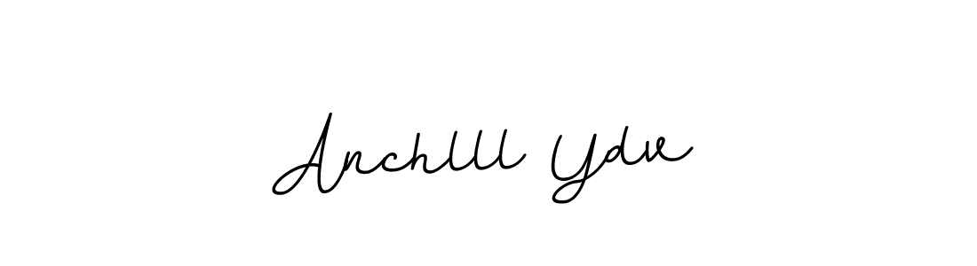 How to make Anchlll Ydv name signature. Use BallpointsItalic-DORy9 style for creating short signs online. This is the latest handwritten sign. Anchlll Ydv signature style 11 images and pictures png