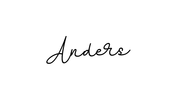 Use a signature maker to create a handwritten signature online. With this signature software, you can design (BallpointsItalic-DORy9) your own signature for name Anders. Anders signature style 11 images and pictures png