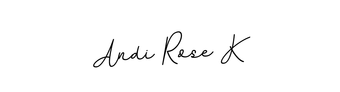 Make a beautiful signature design for name Andi Rose K. With this signature (BallpointsItalic-DORy9) style, you can create a handwritten signature for free. Andi Rose K signature style 11 images and pictures png