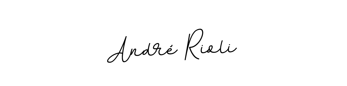 Use a signature maker to create a handwritten signature online. With this signature software, you can design (BallpointsItalic-DORy9) your own signature for name André Rioli. André Rioli signature style 11 images and pictures png