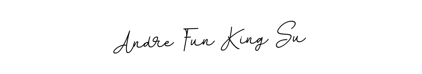 Andre Fun King Su stylish signature style. Best Handwritten Sign (BallpointsItalic-DORy9) for my name. Handwritten Signature Collection Ideas for my name Andre Fun King Su. Andre Fun King Su signature style 11 images and pictures png