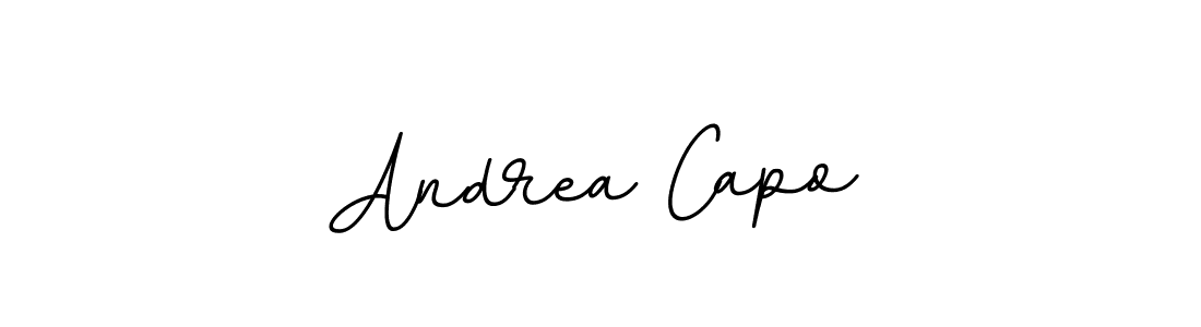 Check out images of Autograph of Andrea Capo name. Actor Andrea Capo Signature Style. BallpointsItalic-DORy9 is a professional sign style online. Andrea Capo signature style 11 images and pictures png