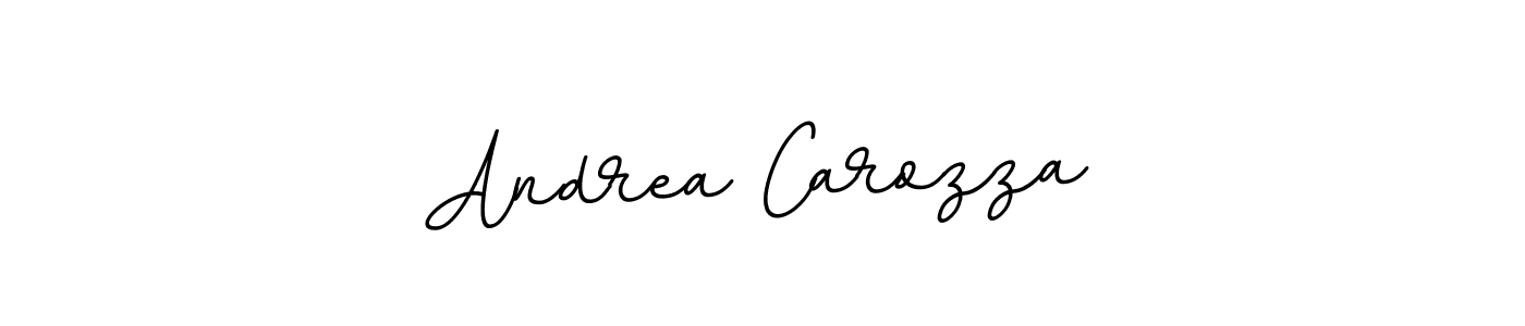 The best way (BallpointsItalic-DORy9) to make a short signature is to pick only two or three words in your name. The name Andrea Carozza include a total of six letters. For converting this name. Andrea Carozza signature style 11 images and pictures png