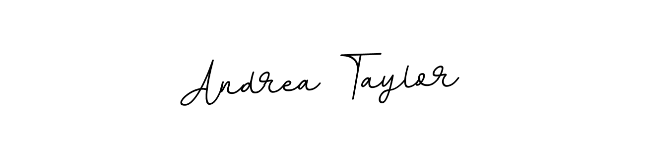 Make a beautiful signature design for name Andrea Taylor. With this signature (BallpointsItalic-DORy9) style, you can create a handwritten signature for free. Andrea Taylor signature style 11 images and pictures png