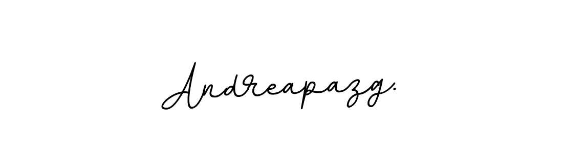 It looks lik you need a new signature style for name Andreapazg.. Design unique handwritten (BallpointsItalic-DORy9) signature with our free signature maker in just a few clicks. Andreapazg. signature style 11 images and pictures png