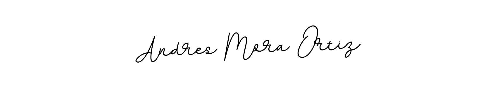 Use a signature maker to create a handwritten signature online. With this signature software, you can design (BallpointsItalic-DORy9) your own signature for name Andres Mora Ortiz. Andres Mora Ortiz signature style 11 images and pictures png