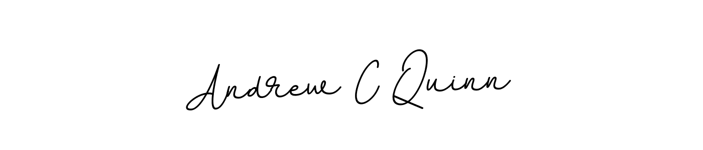 Make a beautiful signature design for name Andrew C Quinn. With this signature (BallpointsItalic-DORy9) style, you can create a handwritten signature for free. Andrew C Quinn signature style 11 images and pictures png