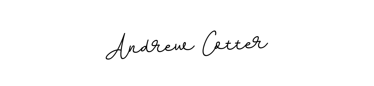 Andrew Cotter stylish signature style. Best Handwritten Sign (BallpointsItalic-DORy9) for my name. Handwritten Signature Collection Ideas for my name Andrew Cotter. Andrew Cotter signature style 11 images and pictures png