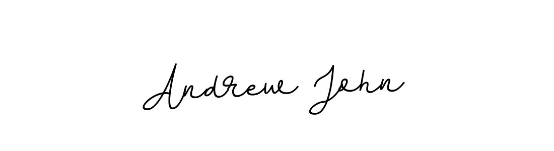 Andrew John stylish signature style. Best Handwritten Sign (BallpointsItalic-DORy9) for my name. Handwritten Signature Collection Ideas for my name Andrew John. Andrew John signature style 11 images and pictures png