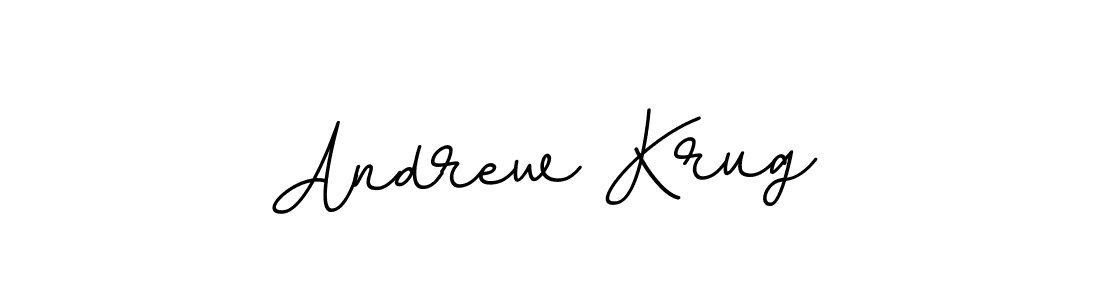 You should practise on your own different ways (BallpointsItalic-DORy9) to write your name (Andrew Krug) in signature. don't let someone else do it for you. Andrew Krug signature style 11 images and pictures png
