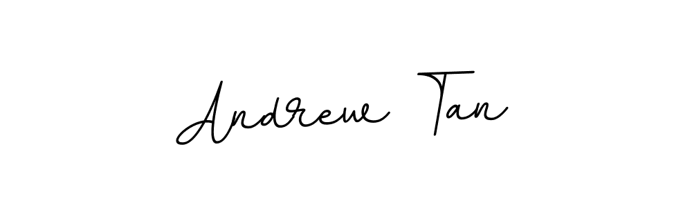 Use a signature maker to create a handwritten signature online. With this signature software, you can design (BallpointsItalic-DORy9) your own signature for name Andrew Tan. Andrew Tan signature style 11 images and pictures png