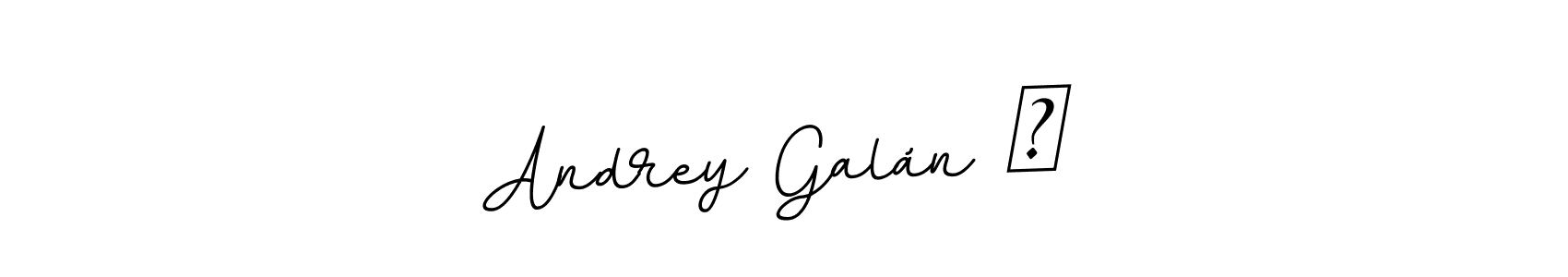 How to make Andrey Galán ♡ signature? BallpointsItalic-DORy9 is a professional autograph style. Create handwritten signature for Andrey Galán ♡ name. Andrey Galán ♡ signature style 11 images and pictures png