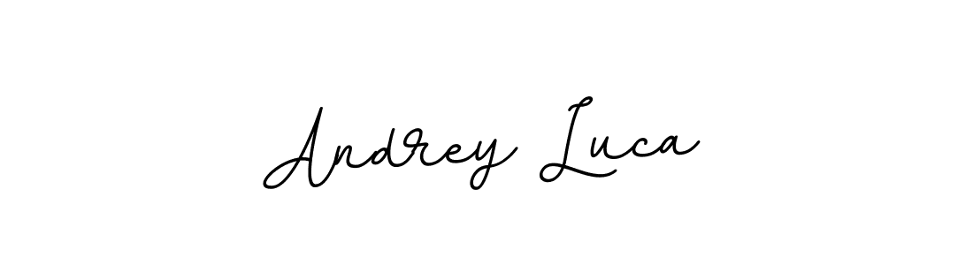 Make a beautiful signature design for name Andrey Luca. With this signature (BallpointsItalic-DORy9) style, you can create a handwritten signature for free. Andrey Luca signature style 11 images and pictures png