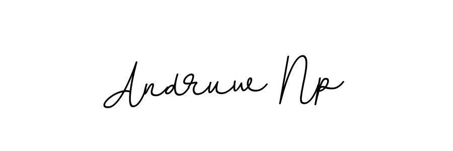 It looks lik you need a new signature style for name Andruw Np. Design unique handwritten (BallpointsItalic-DORy9) signature with our free signature maker in just a few clicks. Andruw Np signature style 11 images and pictures png