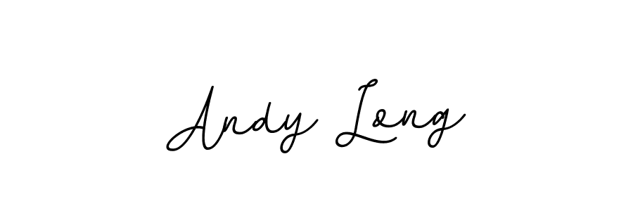 You should practise on your own different ways (BallpointsItalic-DORy9) to write your name (Andy Long) in signature. don't let someone else do it for you. Andy Long signature style 11 images and pictures png