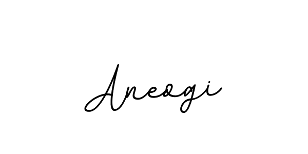 Also we have Aneogi name is the best signature style. Create professional handwritten signature collection using BallpointsItalic-DORy9 autograph style. Aneogi signature style 11 images and pictures png