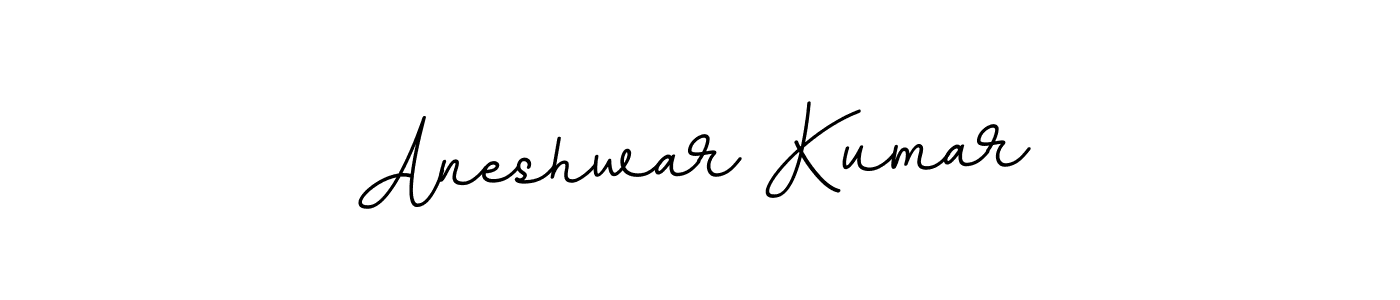 Design your own signature with our free online signature maker. With this signature software, you can create a handwritten (BallpointsItalic-DORy9) signature for name Aneshwar Kumar. Aneshwar Kumar signature style 11 images and pictures png