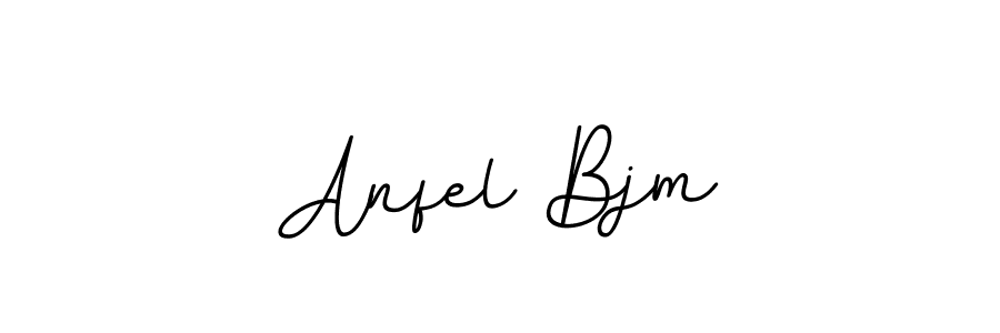 BallpointsItalic-DORy9 is a professional signature style that is perfect for those who want to add a touch of class to their signature. It is also a great choice for those who want to make their signature more unique. Get Anfel Bjm name to fancy signature for free. Anfel Bjm signature style 11 images and pictures png