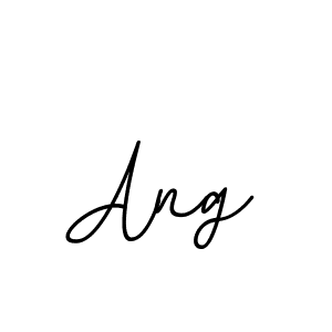 Make a beautiful signature design for name Ang. With this signature (BallpointsItalic-DORy9) style, you can create a handwritten signature for free. Ang signature style 11 images and pictures png