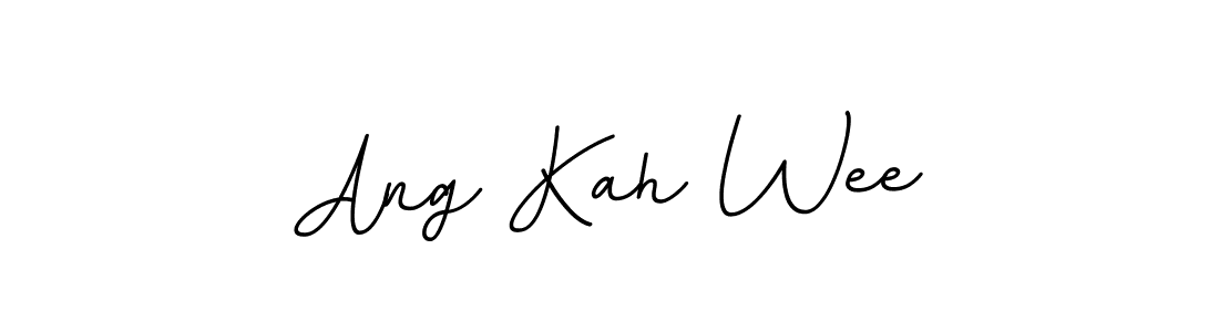 How to make Ang Kah Wee signature? BallpointsItalic-DORy9 is a professional autograph style. Create handwritten signature for Ang Kah Wee name. Ang Kah Wee signature style 11 images and pictures png