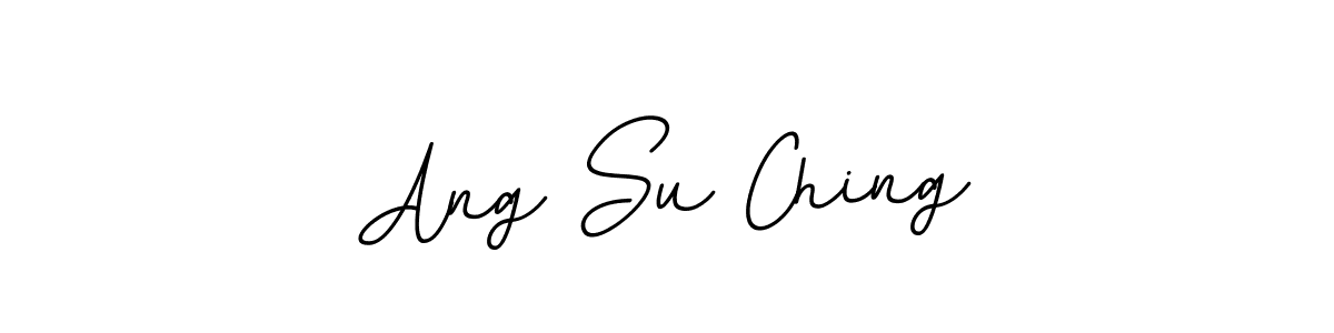 if you are searching for the best signature style for your name Ang Su Ching. so please give up your signature search. here we have designed multiple signature styles  using BallpointsItalic-DORy9. Ang Su Ching signature style 11 images and pictures png
