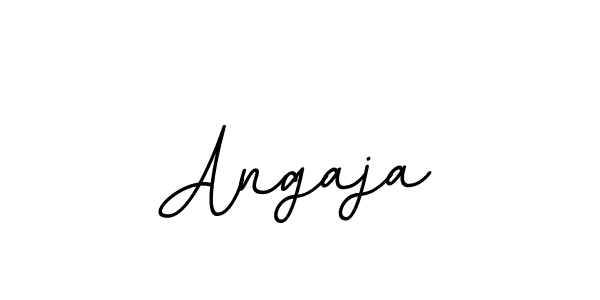 How to make Angaja signature? BallpointsItalic-DORy9 is a professional autograph style. Create handwritten signature for Angaja name. Angaja signature style 11 images and pictures png