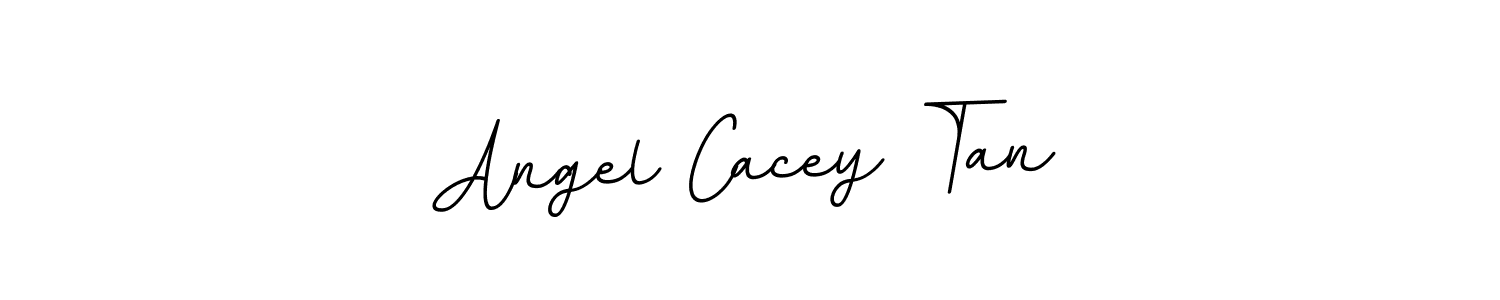 This is the best signature style for the Angel Cacey Tan name. Also you like these signature font (BallpointsItalic-DORy9). Mix name signature. Angel Cacey Tan signature style 11 images and pictures png