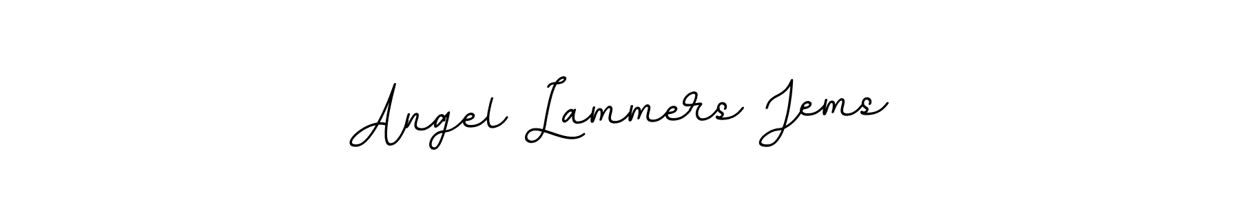 The best way (BallpointsItalic-DORy9) to make a short signature is to pick only two or three words in your name. The name Angel Lammers Jems include a total of six letters. For converting this name. Angel Lammers Jems signature style 11 images and pictures png