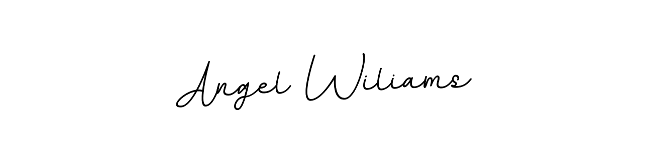 How to Draw Angel Wiliams signature style? BallpointsItalic-DORy9 is a latest design signature styles for name Angel Wiliams. Angel Wiliams signature style 11 images and pictures png
