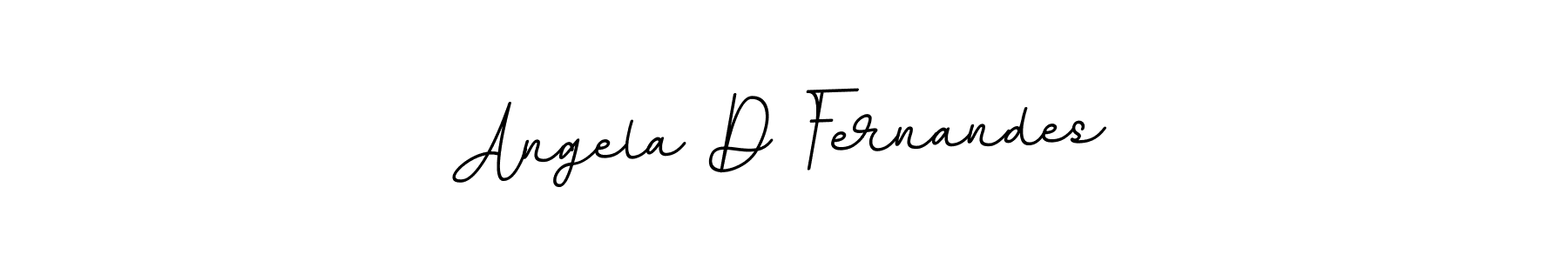 if you are searching for the best signature style for your name Angela D Fernandes. so please give up your signature search. here we have designed multiple signature styles  using BallpointsItalic-DORy9. Angela D Fernandes signature style 11 images and pictures png