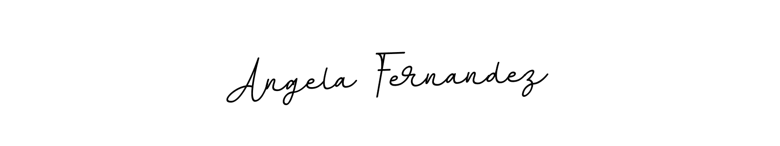 Make a beautiful signature design for name Angela Fernandez. With this signature (BallpointsItalic-DORy9) style, you can create a handwritten signature for free. Angela Fernandez signature style 11 images and pictures png