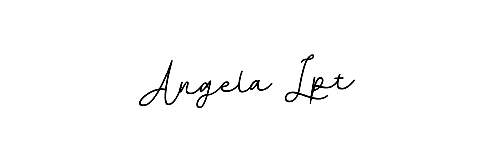 You should practise on your own different ways (BallpointsItalic-DORy9) to write your name (Angela Lpt) in signature. don't let someone else do it for you. Angela Lpt signature style 11 images and pictures png