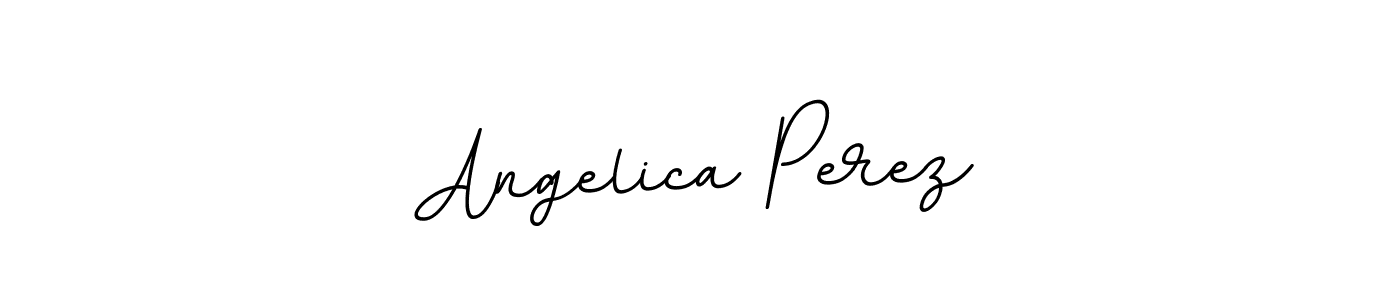 Make a beautiful signature design for name Angelica Perez. With this signature (BallpointsItalic-DORy9) style, you can create a handwritten signature for free. Angelica Perez signature style 11 images and pictures png