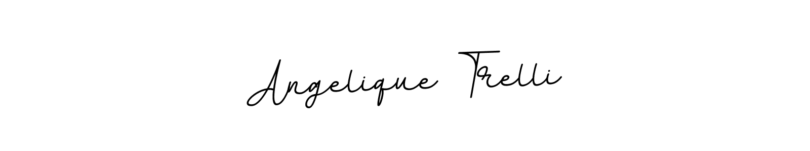 How to Draw Angelique Trelli signature style? BallpointsItalic-DORy9 is a latest design signature styles for name Angelique Trelli. Angelique Trelli signature style 11 images and pictures png