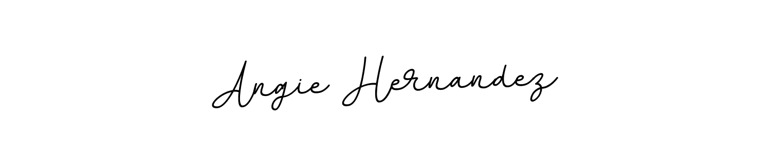 Design your own signature with our free online signature maker. With this signature software, you can create a handwritten (BallpointsItalic-DORy9) signature for name Angie Hernandez. Angie Hernandez signature style 11 images and pictures png